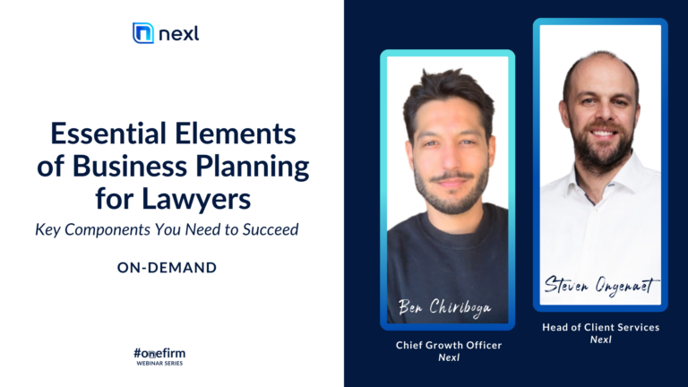 Essential Elements of Business Planning for Lawyers