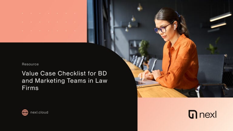 Value Case Builder Checklist